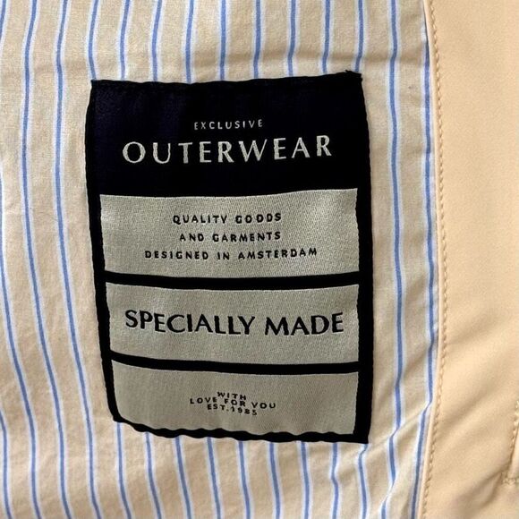 Scotch & Soda Specially Made Bomber Style Jacket.  Yellow. Medium. - Picture 4 of 7